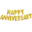 Happy Anniversary Foil Balloon