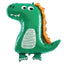 Green Dinosaur Single foil Balloon