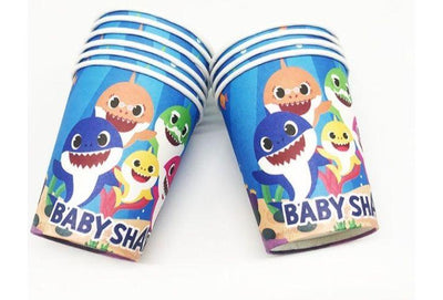 Baby Shark Paper Cups