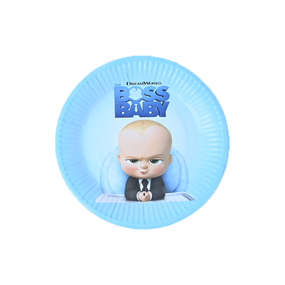 Boss Baby Paper Plates