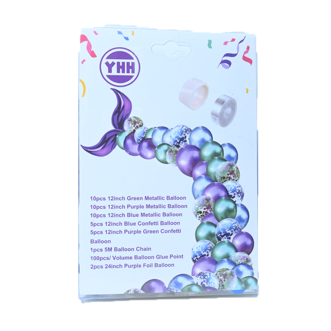 Mermaid Tail Balloon Garland