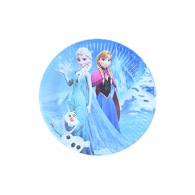 Frozen Elsa Paper Plates