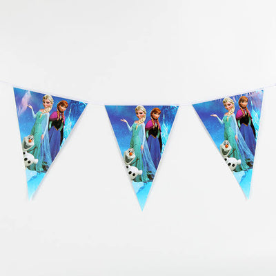 Frozen Character Flag Banner