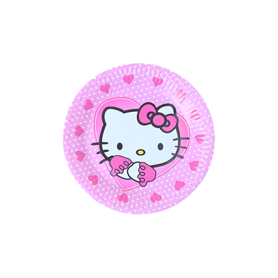 Hello Kitty Paper Plates