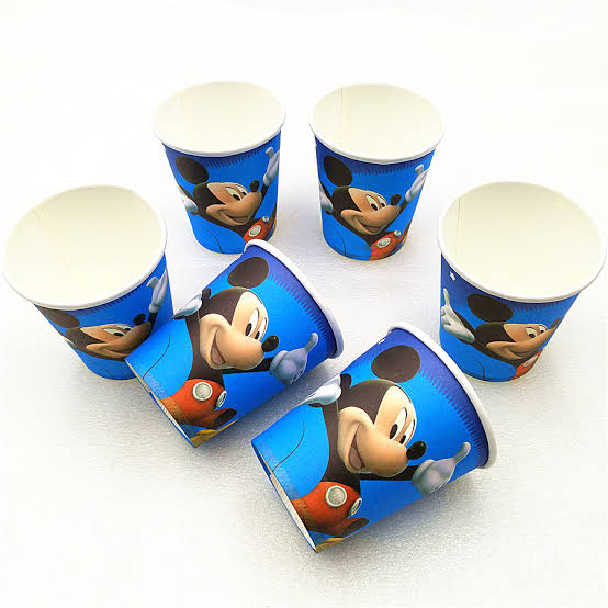 Mickey Mouse Paper Cups – Party Hori Hay