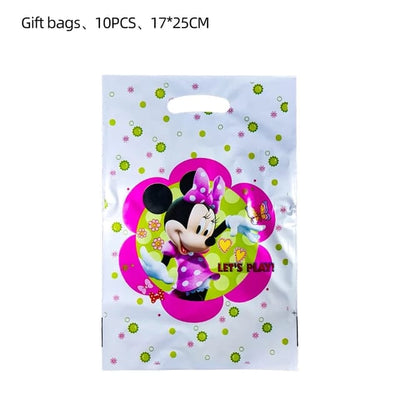 Mini Mouse Plastic Goodie Bags