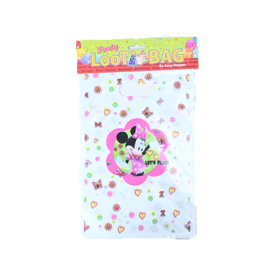 Minnie Mouse Goodie Bags - Plastic